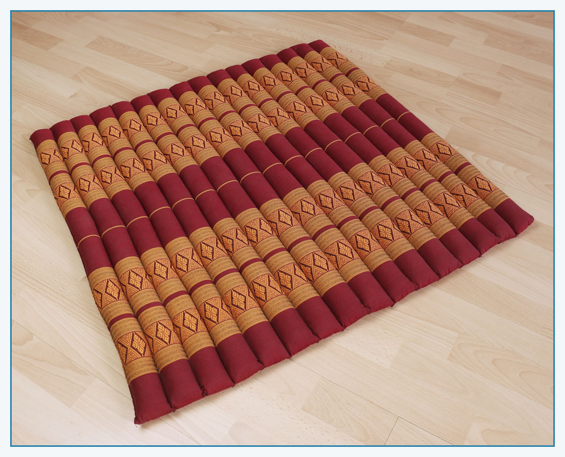 Traditional rollable Thai Cushion Mat