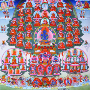 Karma Jiga's Refuge Tree - signed by HH Dalai Lama.